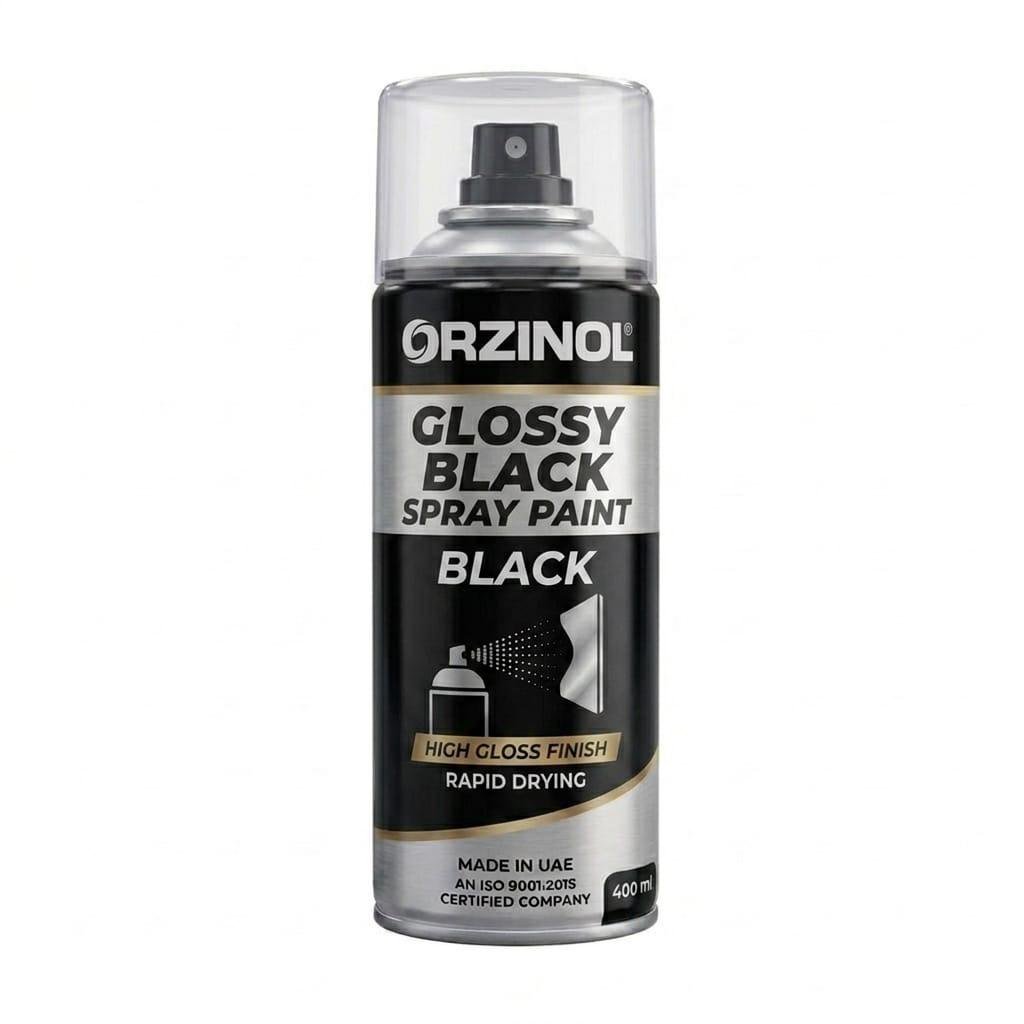 Spray Paint Glossy Black